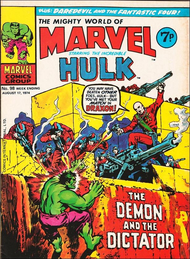 Mighty World of Marvel (UK) (1972) issue 98