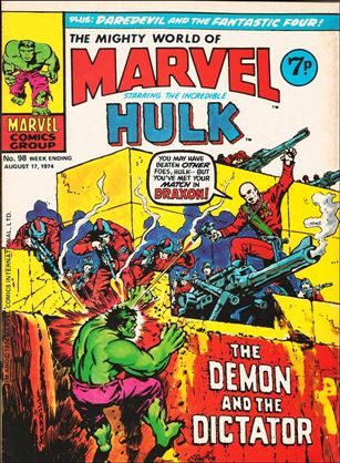 Mighty World of Marvel (UK) (1972) issue 98