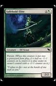 Magic the Gathering: Shadowmoor (Base Set) card 239 Safehold Elite