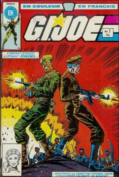 G.I. Joe: A Real American Hero issue 7-E French-Canadian Price Cover