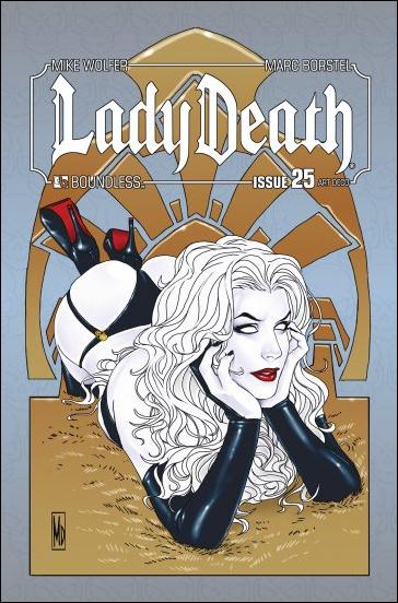 Lady Death (2010) issue 25-D Art Deco Cover 1:3