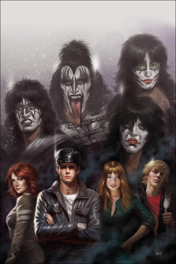 Kiss (2016) issue 4-D Lucio Parillo 1:10 Virgin Cover