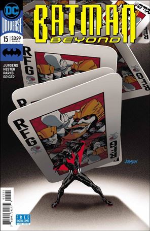 Batman Beyond (2016) issue 15-B Dave Johnson Cover