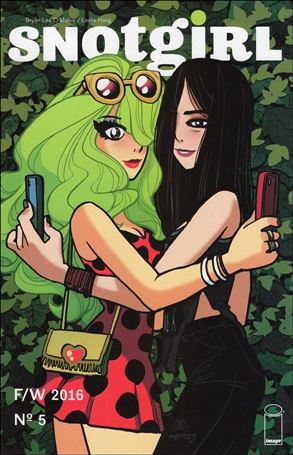Snotgirl issue 5-B Bryan Lee O'Malley Cover
