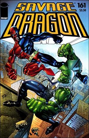 Savage Dragon (1993) issue 161 Flipbook with Twisted Savage Dragon Funnies