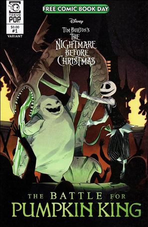 Disney Tim Burton's the Nightmare Before Christmas: The Battle for Pumpkin King Cover Image 1