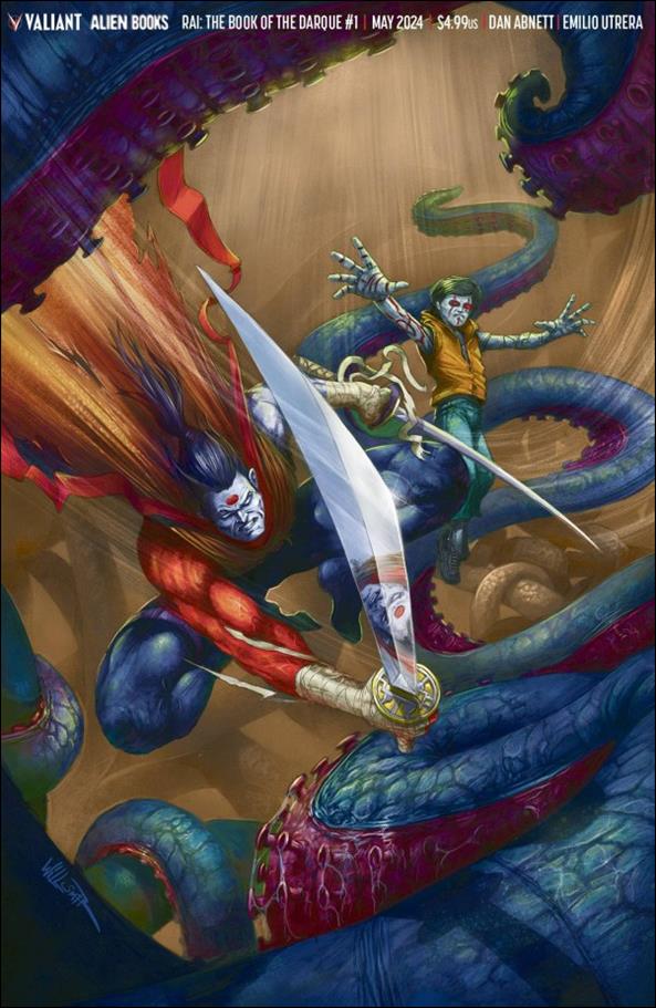 Rai: The Book of the Darque issue 1-C Toby Willsmer Virgin Cover