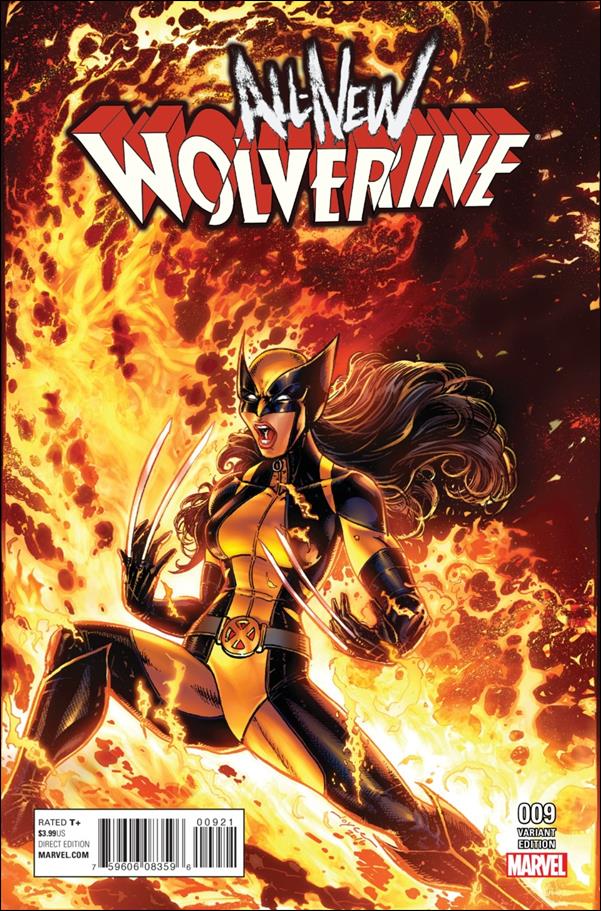 All-New Wolverine  issue 9-B Joyce Chin Civil War Reenactment Cover