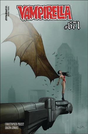 Vampirella (2019) issue 671-F Ergün Gündüz 1:7 Cardstock Cover