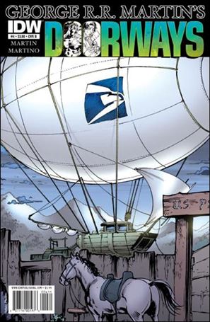 Doorways issue 4-B Stefano Martino "Zeppelin" Cover