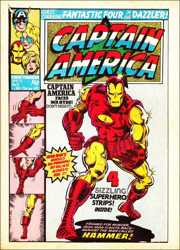 Captain America (UK) issue 9