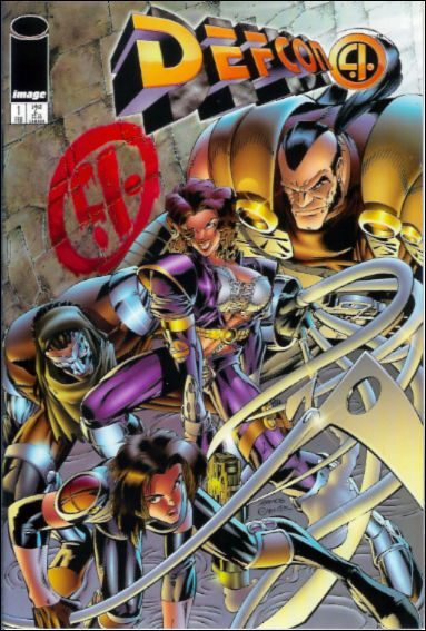 Defcon 4 issue 1-B Humberto Ramos Cover