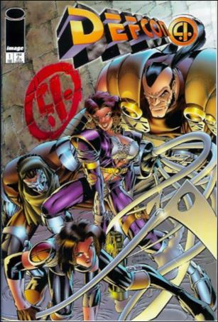 Defcon 4 issue 1-B Humberto Ramos Cover