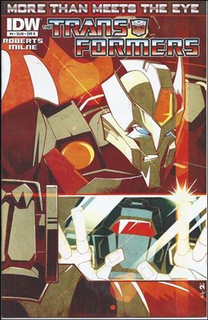 Transformers: More Than Meets the Eye (2012) issue 4-B Nick Roche Cover