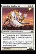 Magic the Gathering: Fifth Dawn (Base Set) card 10 Loxodon Anchorite