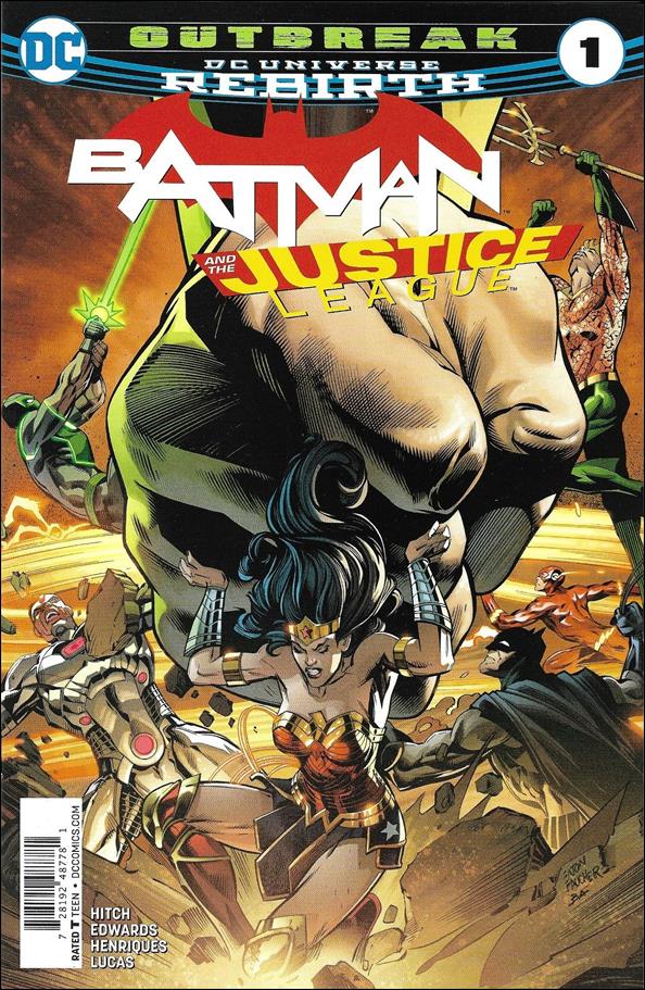 Justice League (2016) issue 10-C Scot Eaton Wal-Mart Special Edition Cover