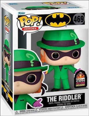 POP! Heroes figure 469 The Riddler LA Comic Con Exclusive