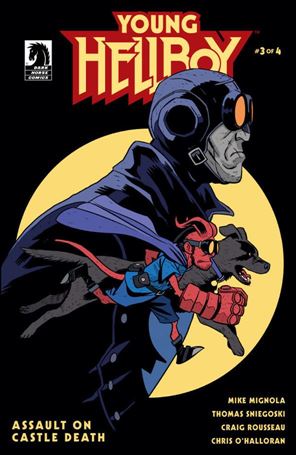 Young Hellboy: Assault on Castle Death issue 3 Matt Smith Cover