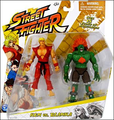 Street Fighter (2-Packs) figure 3 Ken vs Blanka (Street Fighter)