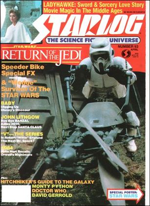 Starlog issue 93 Gatefold Cover