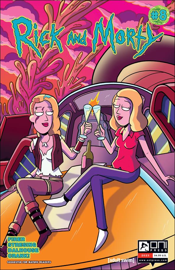 Rick and Morty (2023) issue 8-B Marc Ellerby Cover