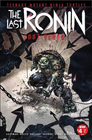 Teenage Mutant Ninja Turtles: The Last Ronin–The Lost Years issue 4-C Freddie Williams II Cover