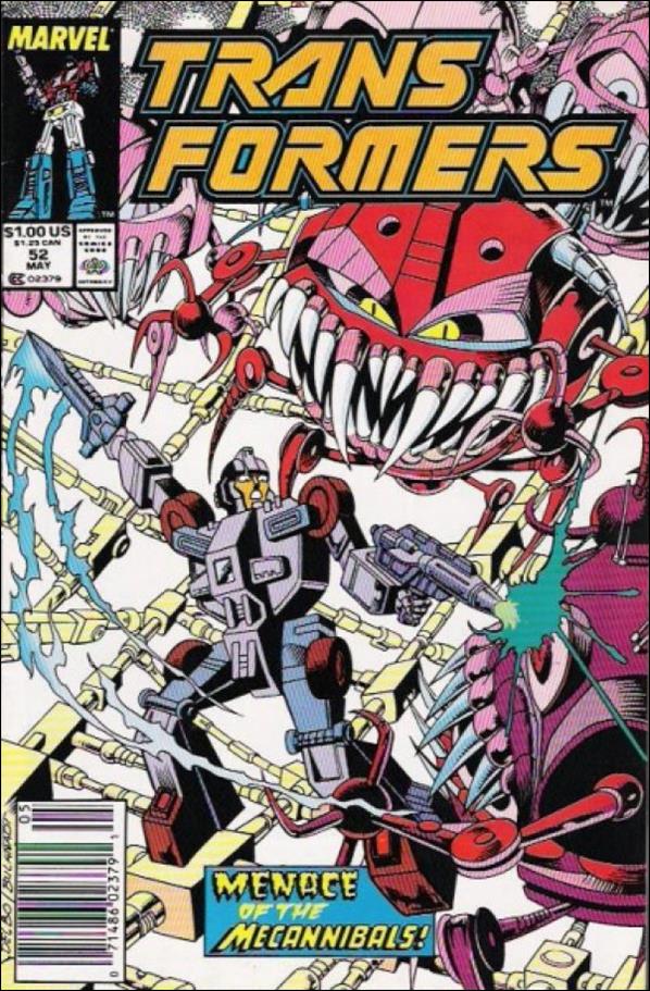 Transformers (1984) issue 52-B Newsstand Cover