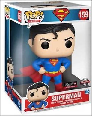 POP! Heroes figure 159.00-C Classic Superman (10 inch EMP Exclusive)