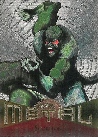 Marvel Metal (Parallel Flasher Set) card 76 Scorpion