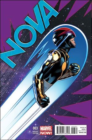 Nova (2013) issue 3-B Mark Bagley 1:50 Cover