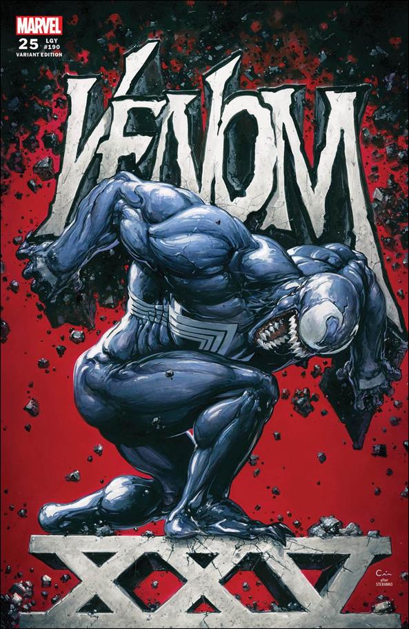 Venom (2018) issue 25-UG Clayton Crain KRS/Black Flag Red Cover 1/3000