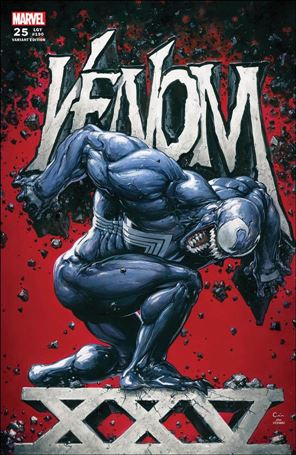 Venom (2018) issue 25-UG Clayton Crain KRS/Black Flag Red Cover 1/3000