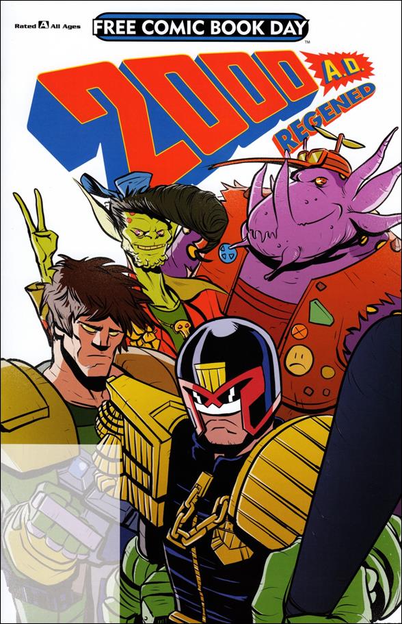 2000 AD Free Comic-Book Day Sampler issue 2018