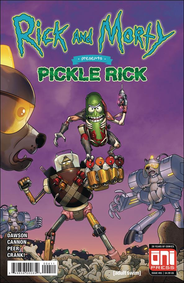 Rick and Morty Presents: Pickle Rick issue 1 CJ Cannon Cover