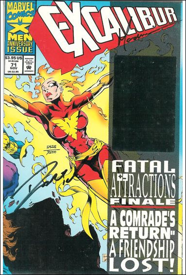 Excalibur (1988) issue 71-B DF (Signed Joe Mad & Robertson) 1/7500