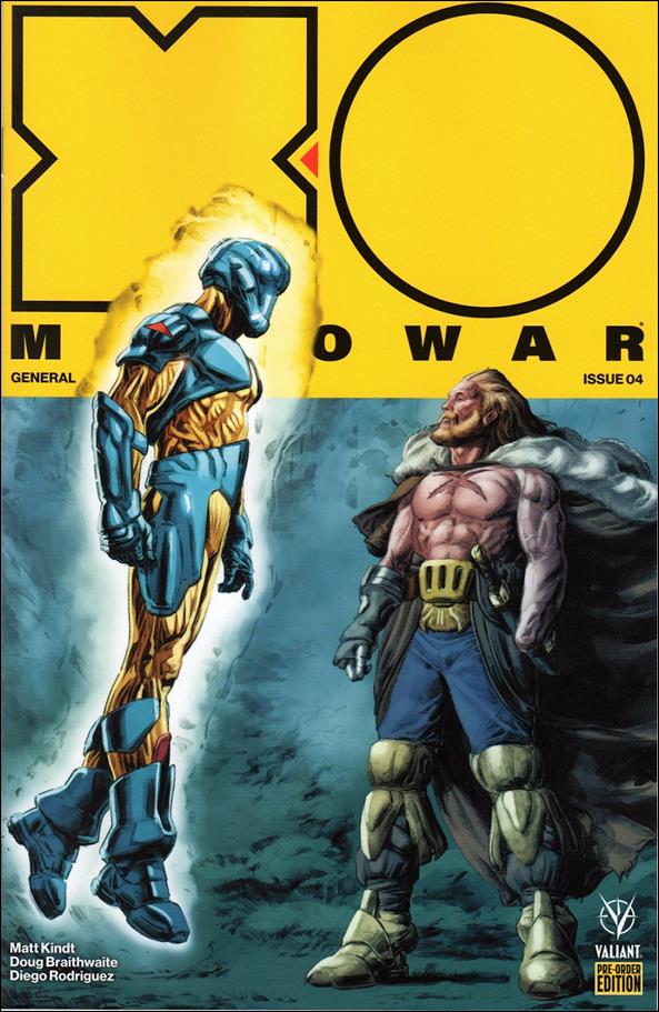X-O Manowar (2017) issue 4-C Doug Braithwaite Pre-Order Edition