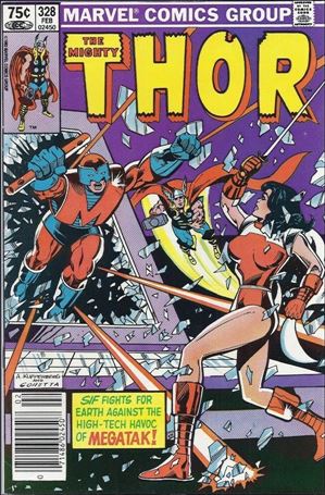 Thor (1966) issue 328-B Canadian Price Cover