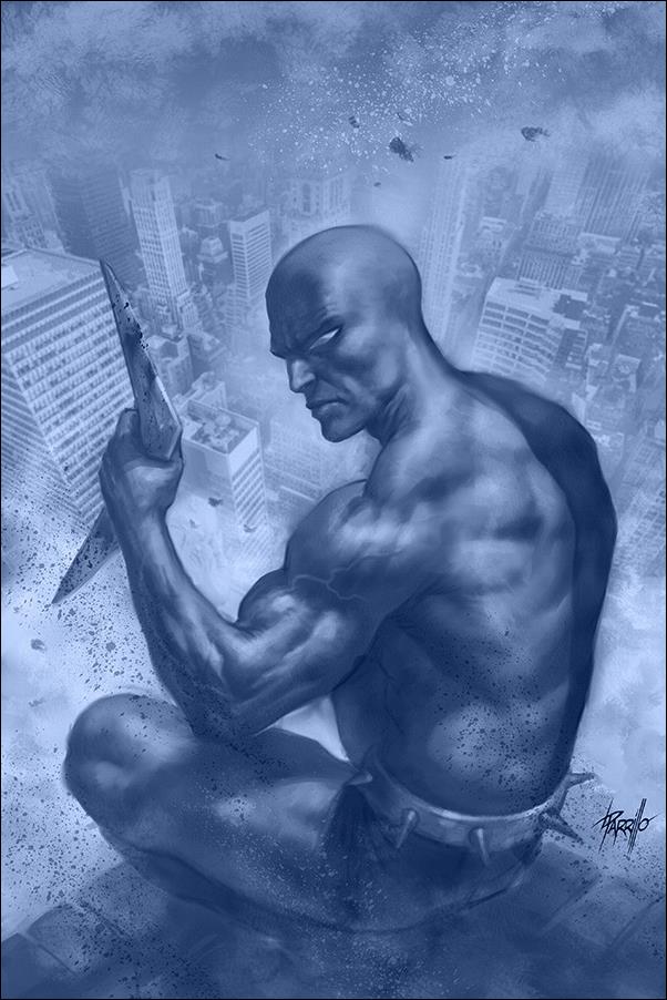 Death-Defying 'Devil (2019) issue 4-H Lucio Parrillo 1:30 Blue Hue Virgin Cover