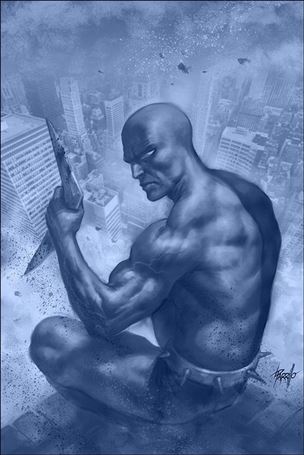 Death-Defying 'Devil (2019) issue 4-H Lucio Parrillo 1:30 Blue Hue Virgin Cover