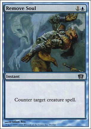 Magic the Gathering: 8th Edition (Base Set) card 95 Remove Soul