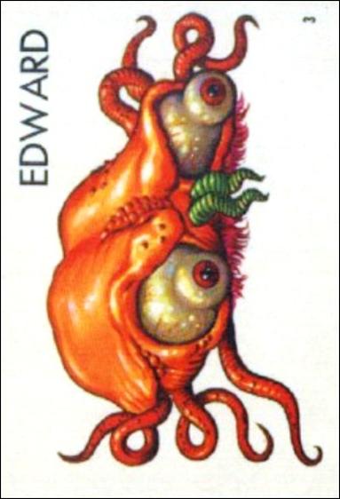 Ugly Stickers (1965) (Base Set) card 3 Edward