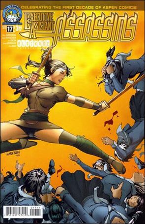 Executive Assistant: Assassins issue 17 Jordan Gunderson Cover
