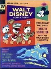 Walt Disney Comics Digest issue 55-B Whitman Cover