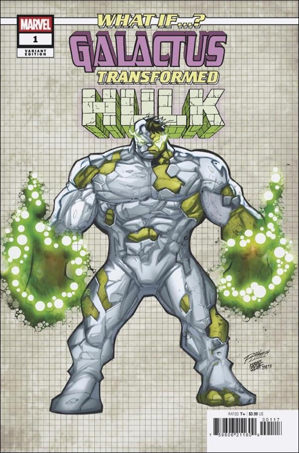 What If...? Galactus Transformed Hulk? issue 1-F Ron Lim 1:10 Design Cover
