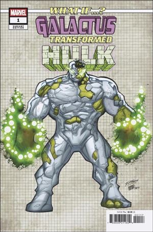 What If...? Galactus Transformed Hulk? issue 1-F Ron Lim 1:10 Design Cover