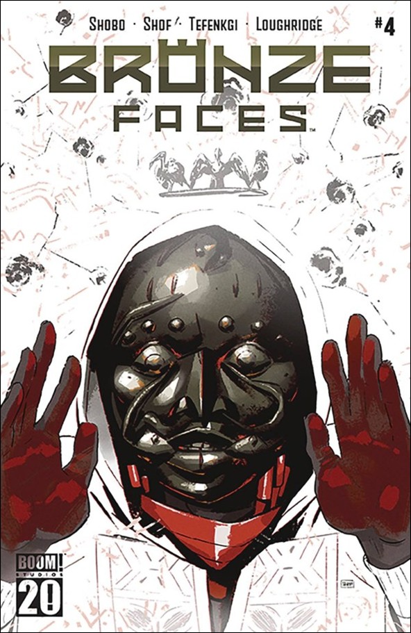 Bronze Faces issue 4 Shof Coker Cover
