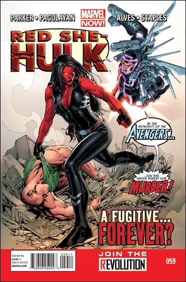 Red She-Hulk issue 59 Carlo Pagulayan Cover