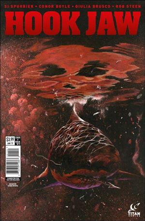 Hook Jaw issue 1-E Steve White Cover