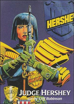 Judge Dredd: The Movie (Base Set) card 56 Judge Hershey