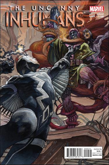 Uncanny Inhumans issue 0-E Simone Bianchi 1:50 Cover